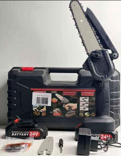 MOTOSIERRA ELÉCTRICA INALÁMBRICA 6” RECARGABLE
