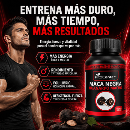 Maca Negra y Huanarpo Macho